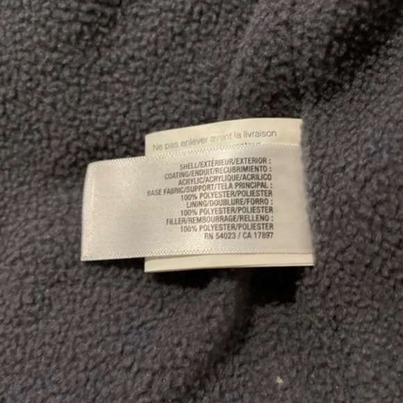 Old Navy kids puffer vest with hood grey size 5T - Picture 6 of 7